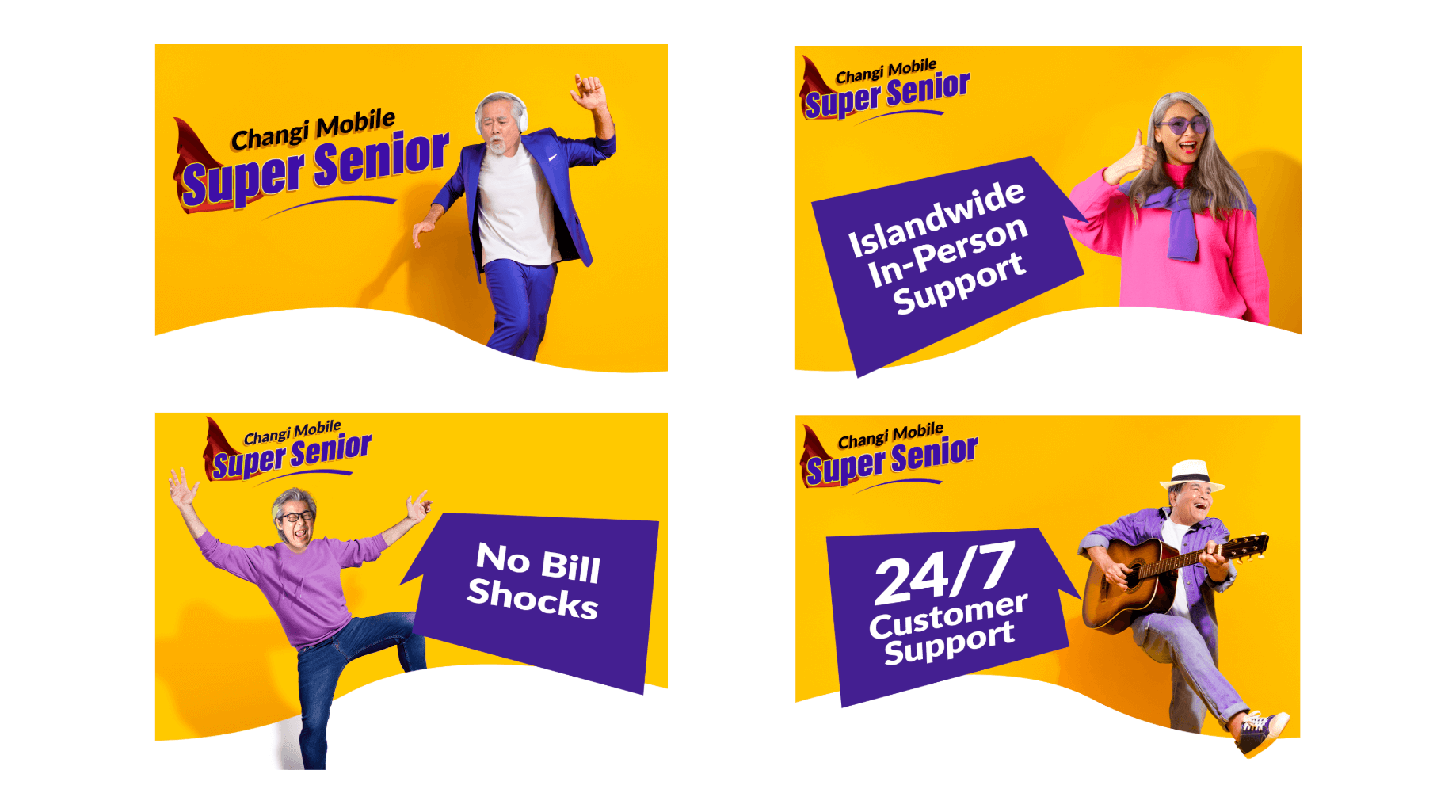 Changi Mobile Super Senior Brand Positioning